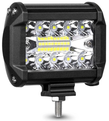 МОЩНАЯ ФАРА РАБОЧАЯ ПРОТИВОТУМАНКА LED (СВЕТОДИОД ) (СВЕТОДИОД ) 60W ПРОЖЕКТОР 20 LED (СВЕТОДИОД ) (СВЕТОДИОД ) 6000LM 9-32V