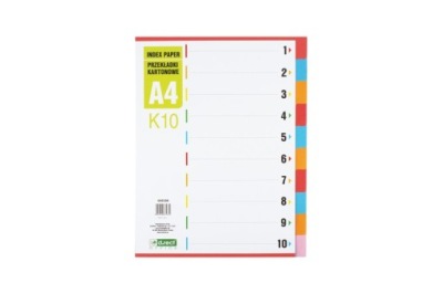 PRZEKŁADKI D.RECT KARTONOWE 1-10 K10