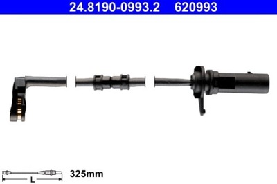 SENSOR KLOCK. HAMULC. AUDI A6 11-18 PARTE DELANTERA  