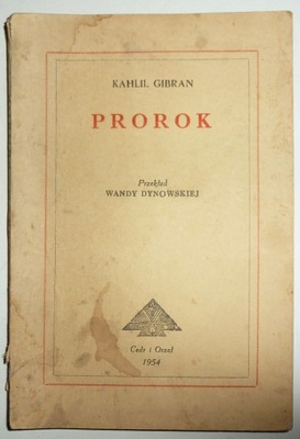 PROROK Kahlil Gibran