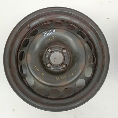 LLANTA 4X108 17 PEUGEOT 3008 5008 1 PIEZA (F661)  