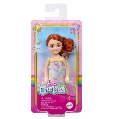 BARBIE CHELSEA LALKA RUDA KITKA