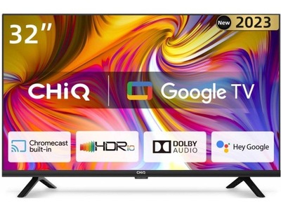 Telewizor LED CHiQ L32H7G 32" HD Ready Android Smart WIFI