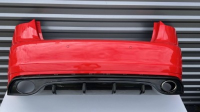 Audi rs3 8p бампер задняя задний idealny карбон фото №1