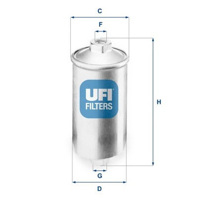 UFI 31.504.00 FILTRAS DEGALŲ 