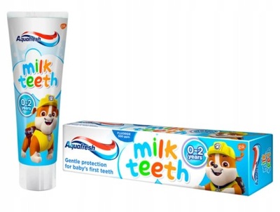 Aquafresh Milk Teeth Pasta dla dzieci 0-2 lat 50ml