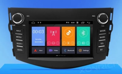 Radio nawigacja Toyota RAV4 RAV-4 2007-2012 ANDROID GPS Bluetooth WiFi