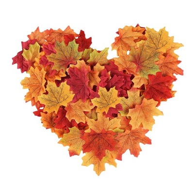 200pcs Assorted Leaves Fall Leaf