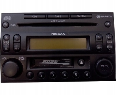 GROTUVAS SU RADIJO IMTUVU RADIO CD BOSE NISSAN MURANO Z50 