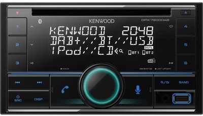 Radio KENWOOD DPX-7200DAB Spotify CD USB Bluetooth