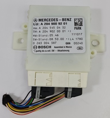 Модуль блок управления pdc mercedes glk x204 a2049009201 фото №1