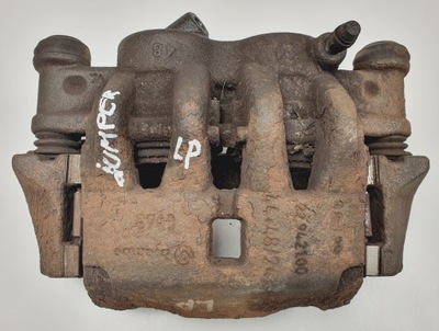 Суппорт тормозной левый перед citroen jumper iii hdi фото №1