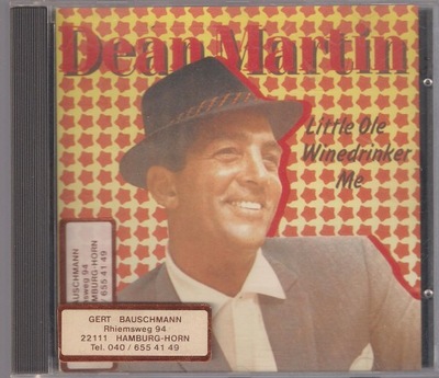 Dean Martin - Little Ole Winedrinker CD