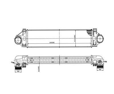 Інтеркулер volvo xc60 04.13- 30741669 фото №1