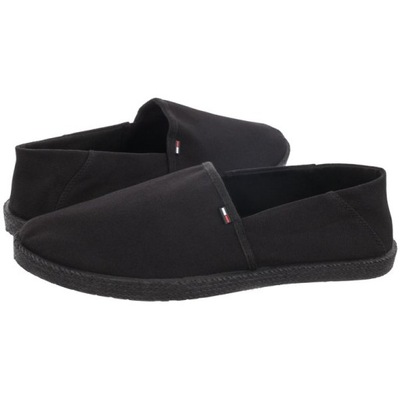 Buty Męskie Espadryle Tommy Hilfiger EM0EM01150 Czarne