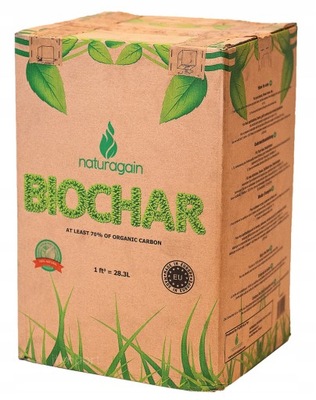 BIOWĘGIEL BioChar NAWÓZ Warzywa Naturalny 28,3L