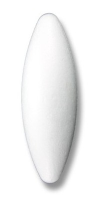 Szyszka styropianowa dekoracyjna szyszki styropianowe 15cm
