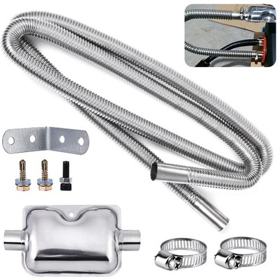 Wąż випускний do генератора струму 25mm труба вихлопна ze нержавіюча сталь фото №1