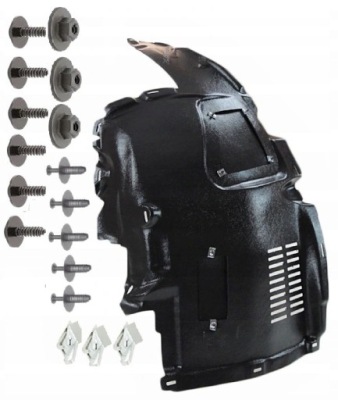 Bmw 5 f10 f11 2010-2017 підкрилок кліпси перед лівий фото №1