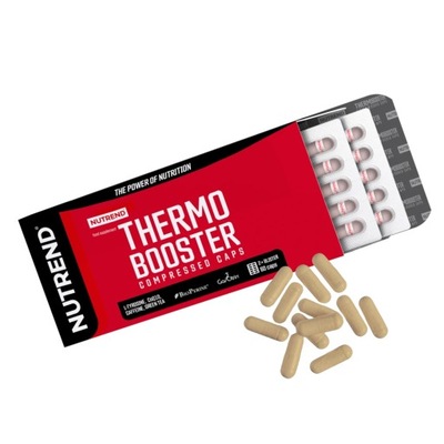 NUTREND THERMOBOOSTER COMPRESS 60 KAPSUŁEK MOCNY SPALACZ KOFEINA TYROZYNA