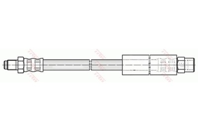 TRW CABLE DE FRENADO ELAST. BMW T. 3/5/6/7 82-10 LE/PR  