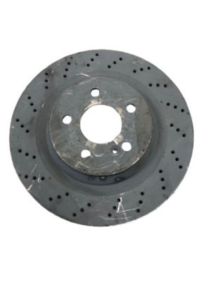 Диск тормозная тормоза задний  mercedes sl r230 a2304231512 фото №1