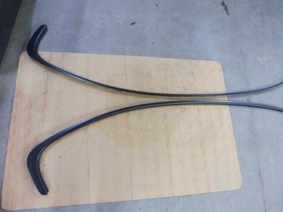 Bmw f30 накладки дахові чорні фото №1