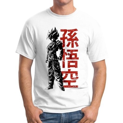 KOSZULKA T-SHIRT MĘSKA DRAGON BALL GOKU Z L