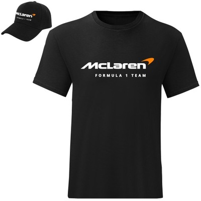 KOSZULKA MĘSKA MCLAREN F1 RACING TEAM ROZ XXL + CZAPKA Z DASZKIEM FORMUŁA 1