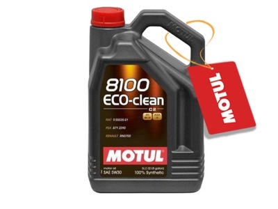 MOTUL 8100 ECO-CLEAN C2 5W30 5L