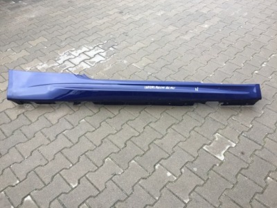 Bmw m3 e92 молдинг поріг права interlagos blue фото №1