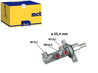 Metelli 05-0439 насос гальмівна фото №1