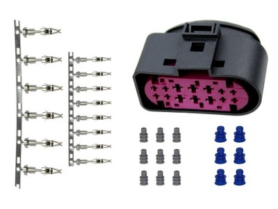 Колодка штекер соединитель фара лампы vw audi фото №1