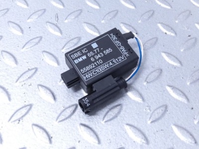 Модуль сидіння bmw 7 e65 e66 6943585 фото №1