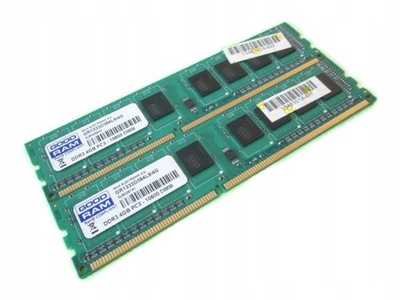 __GoodRAM 8GB (2x4GB) 1333Mhz CL9 DDR3 PC3-10600U