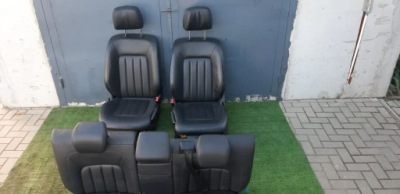 Комплект сидінь перед заднє сидіння шкіра mercedes cls w218 2012r. 3.5cgi фото №1