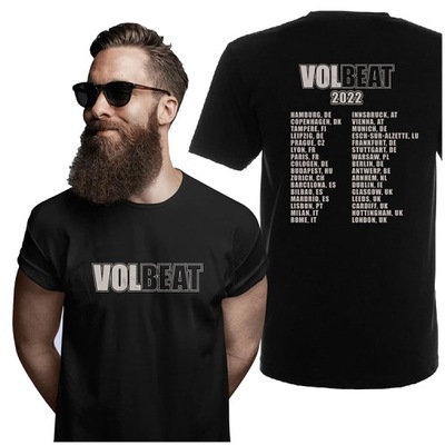 KOSZULKA MĘSKA DWUSTRONNA VOLBEAT TOUR M Y2