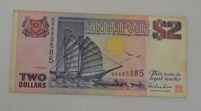 Singapur - Banknot - 2 Dolary