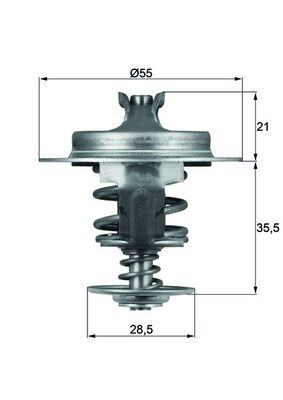 TEMPERATURE REGULATOR CITROEN 2,0HDI FIAT/PEUGEOT TX6783D  