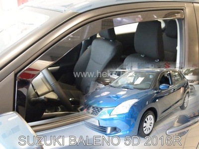 DEFLECTORES VENTANAS HEKO SUZUKI BALENO 5D 2016-... PARTE DELANTERA  