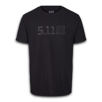 5.11 Koszulka T-Shirt TOPO LOGO S Black 76027