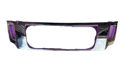 Решітка радіатора хром решітка перед nissan navara фото №1