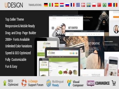 Szablon Udesign - Responsive Wordpress Theme