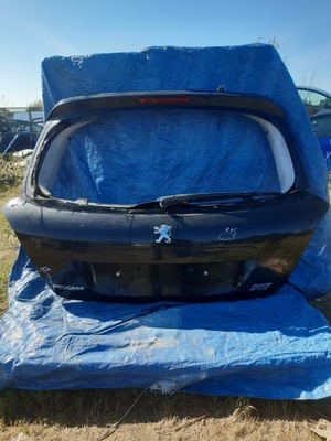 Крышка багажника багажника peugeot 207 hb фото №1