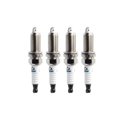 4PCS/6PCS DUAL IRIDIUM SPARK PLUG IKH20TT 4704 FOR CITROEN C4 I C5 I~25269 