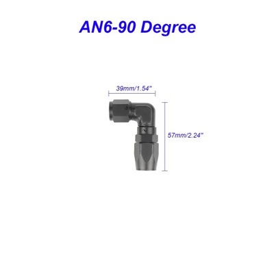 45/90 Degree Elbow Aluminum Low Profile Forge 