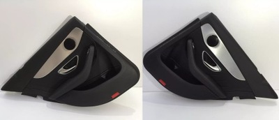 Mercedes c w205 обшивка оббивка шкіра двері задня фото №1