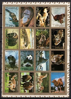 **AJMAN - ŁADNY ARKUSIK