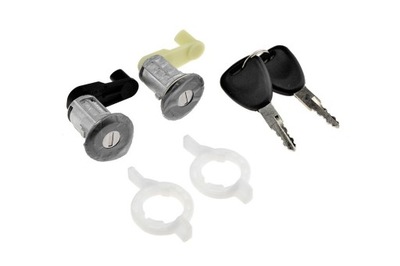 PIEZA INSERTADA DE CERRADURA DE PUERTA RENAULT CLIO II MEGANE SCENIC  