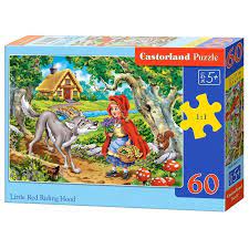 Puzzle Castorland 60 elementów Puzzle Little Red Riding Hood 60 B-066117